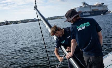 Finisce qui The Ocean Race Europe per Ambrogio Beccaria?