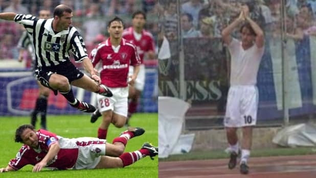 Dalla pioggia di Perugia allo Stade de France: 9.637 giorni dopo è ancora Zidane contro Mancini