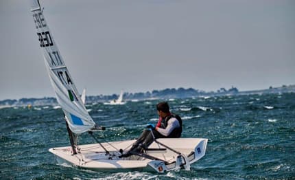 Podio tutto Italiano agli Europei Assoluti 2024 di RS Aero5 a Carnac