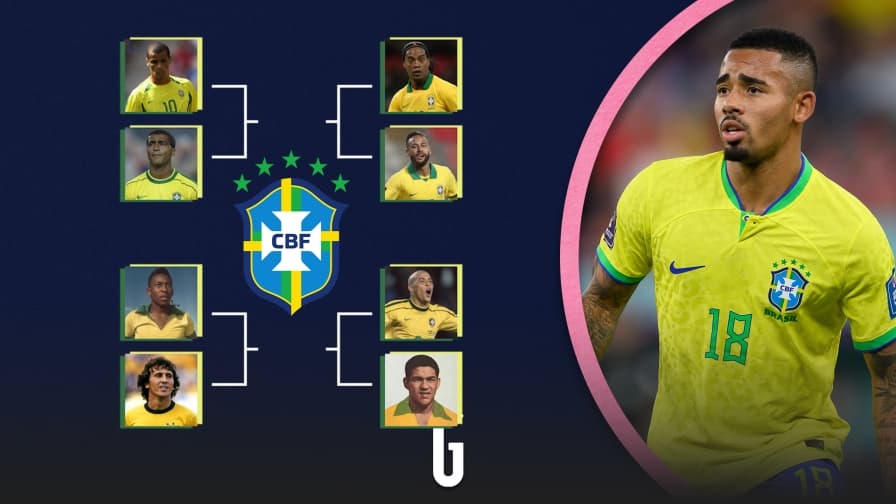 Gabriel Jesus sceglie il miglior brasiliano di sempre