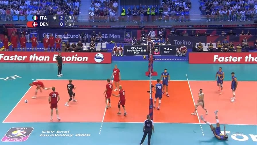 Europei volley, Italia-Danimarca 3-0: gli highlights