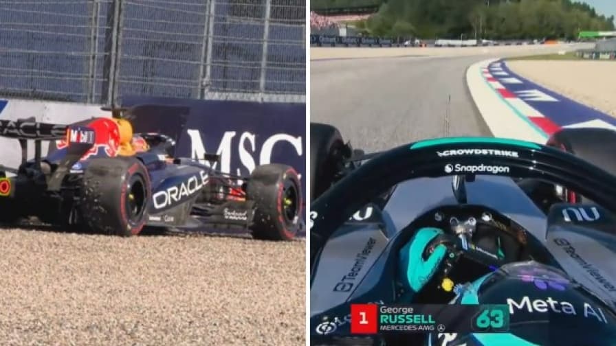 VIDEO F1, qualifiche Austria: pole Russell con Verstappen a muro