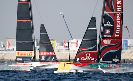 America's Cup, Jeddah: vince ETNZ, ma Luna Rossa c'è