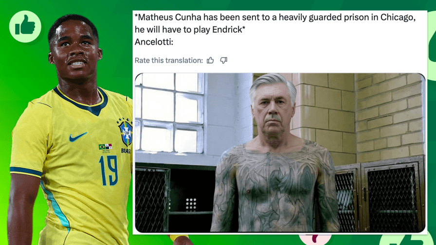 Ancelotti-Endrick è il meme dei Mondiali: social impazziti
