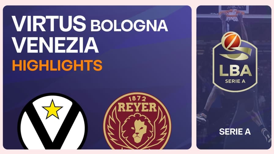 Virtus Bologna-Reyer Venezia gara 5 86-84: gli highlights