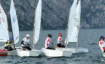 Trofeo Optimist Italia: oggi due regate a Riva del Garda