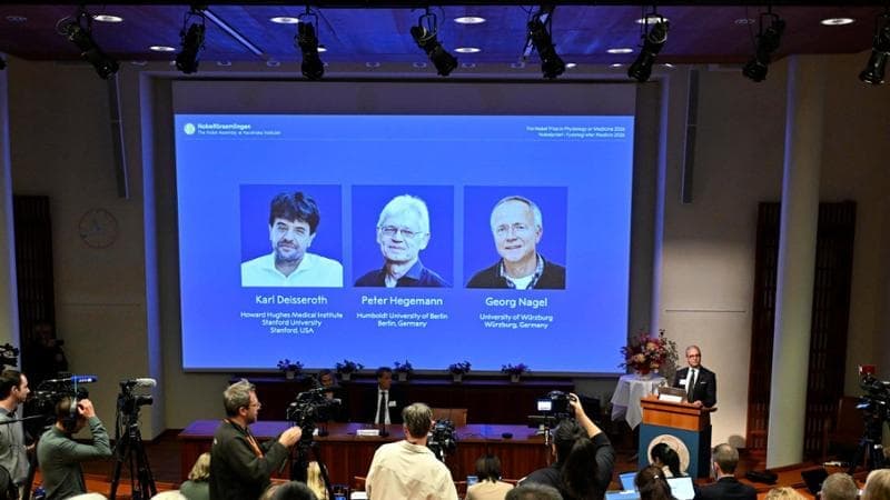 Nobel per la Medicina a Karl Deisseroth, Peter Hegemann e Georg Nagel sugli interruttori dei neuroni