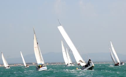 Fiumicino, fine settimana di vela per il Campionato Invernale di Roma