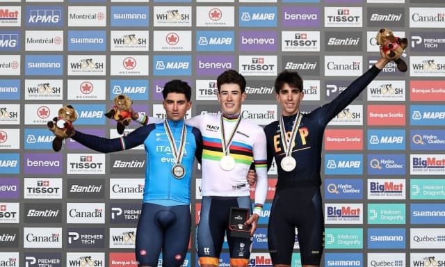 Mondiali di Montreal, seconda medaglia per l’Italia: argento di Milesi nella crono Under 23