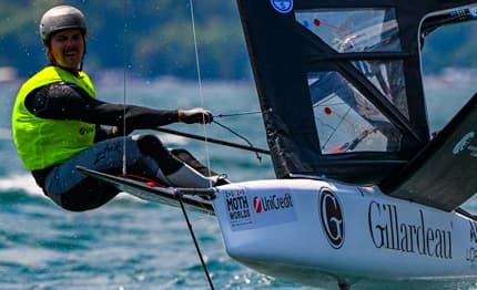 Il Mondiale Moth incoroma Enzo Balanger