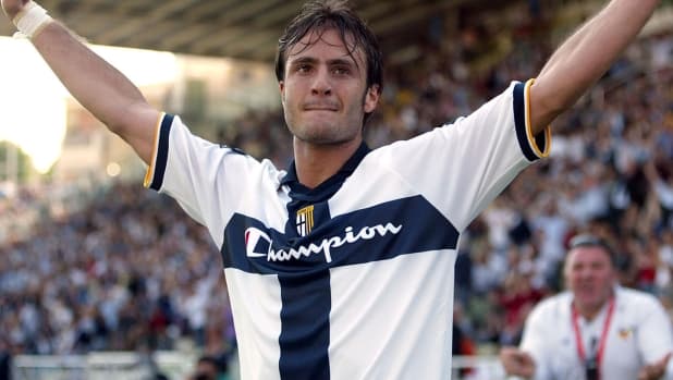 Dai gol alla panchina: Gilardino "il violinista" torna a Parma 21 anni dopo