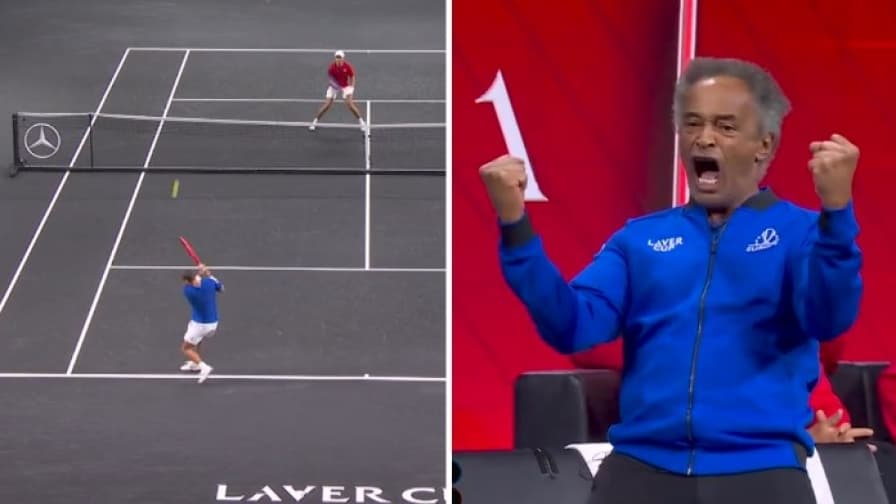 Cobolli-Tien highlights Laver Cup. Il lob di Cobolli fa impazzire la panchina