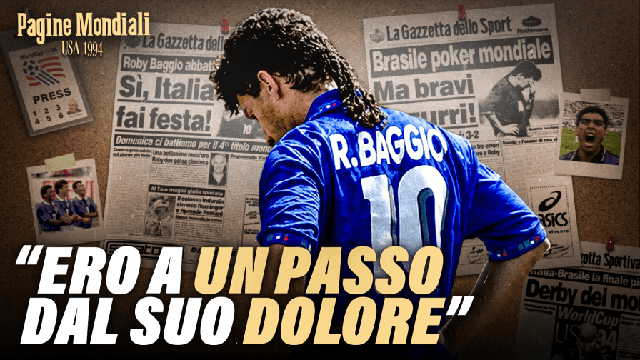Usa ’94, il rigore e il dolore di Baggio: guarda il trailer di Pagine Mondiali