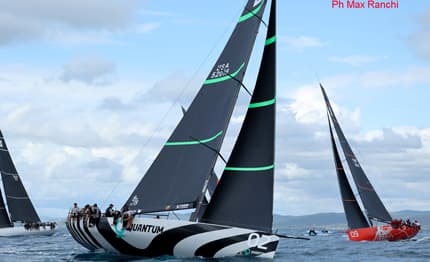Scarlino, 52 Super Series: un solo punto divide Sled da Quantum