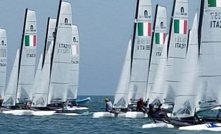 Nacra 15: ultima giornata di regate a Pescara