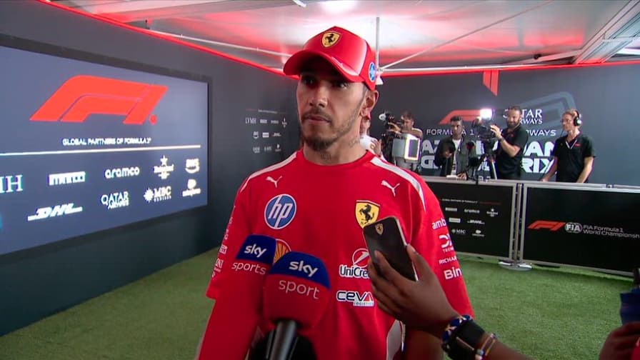 Qualifiche Gp Azerbaigian, Hamilton: "Problemi con le gomme nel Q2 e nel Q3"