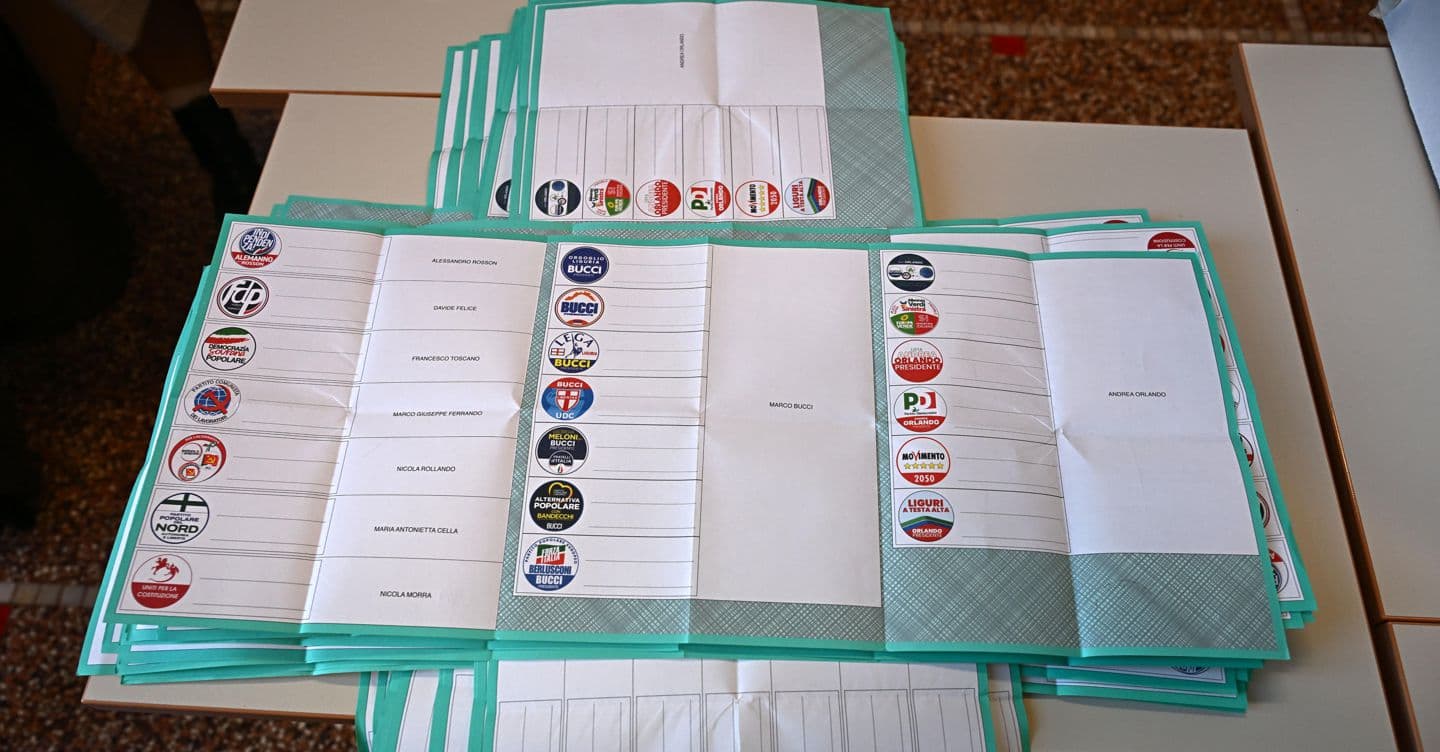 Elezioni in Liguria, segui lo spoglio in diretta