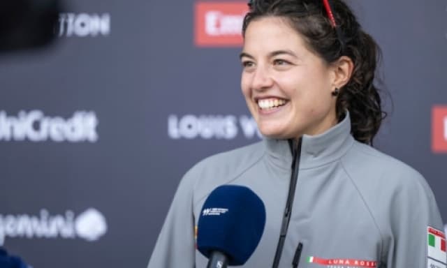 Giubilei e la filosofa di Luna Rossa: "La mia presenza è un messaggio al mondo"