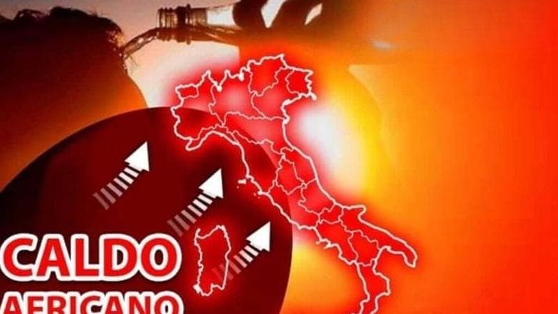 Previsioni meteo, anticiclone a matrice africana per almeno una settimana, pochi temporali di calore