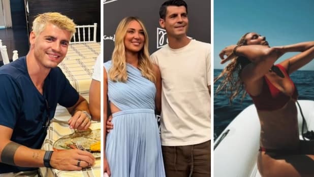 Alvaro Morata biondissimo e innamorato in vacanza con Alice Campello