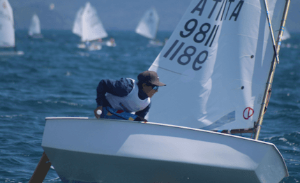 Optimist: prima giornata di regate a Follonica