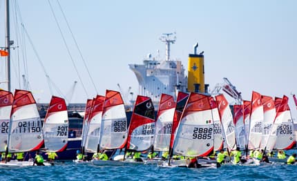Un'altra magica giornata a Taranto per la 1^ Regata nazionale Open Skiff