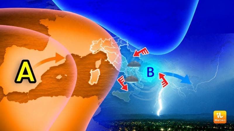 Previsioni meteo, in arrivo l’alta pressione ma al Sud resistono ancora delle piogge