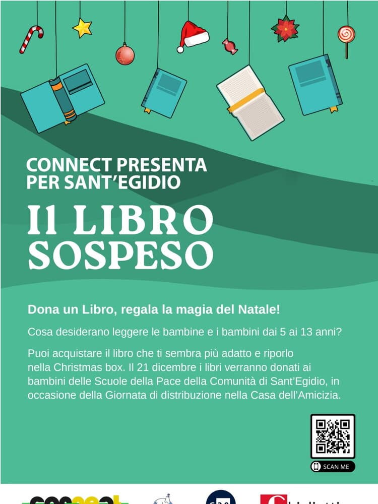 Per Natale torna il libro sospeso pensato per i ragazzi in povertà educativa
