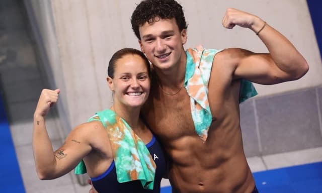 Pellacani e Santoro da impazzire: campioni d'Europa nel sincro misto!