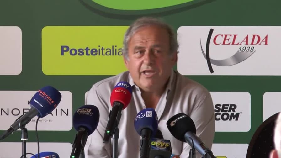 "Da dove deve ripartire la Juve?": la risposta di Platini stupisce i giornalisti