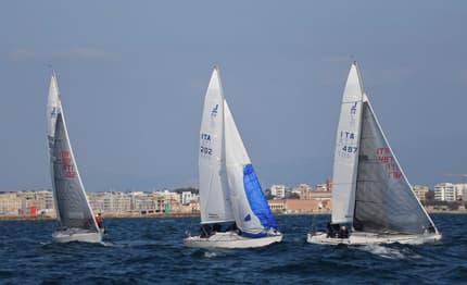 Dominio de La Superba all’invernale J24 di Anzio