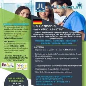 Se ne vanno mille medici l'anno. Agenzie a caccia dei camici bianchi italiani