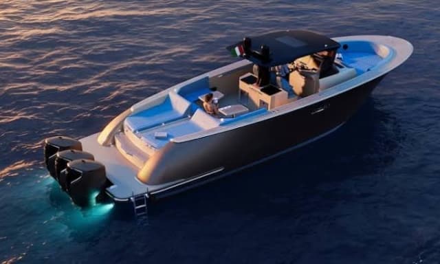 La barca da pesca si trasforma in yacht di lusso con firma italiana