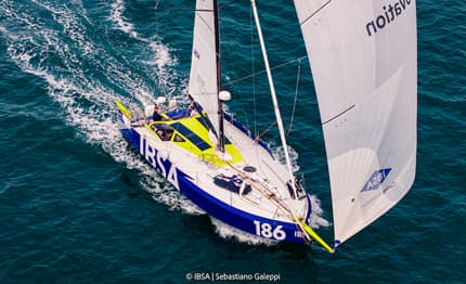 Les Sables-Horta-Les Sables: traguardo in vista per Alberto Bona