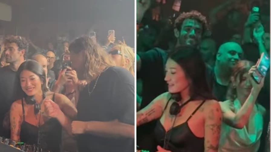 Berrettini pizzicato in discoteca a Ibiza con Peggy Gou: lei suona e lui…