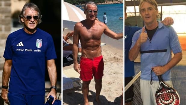 Roberto Mancini: fisico super a 61 anni! Ecco i suoi segreti tra padel, ciclismo e dieta