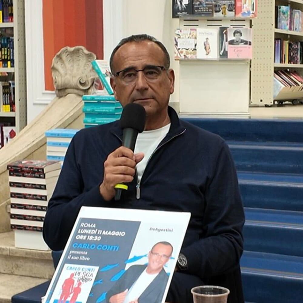 Tra pesca e paternità, il primo libro per ragazzi di Carlo Conti