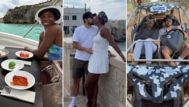 Venus Williams e Andrea Preti: il primo anniversario di matrimonio festeggiato in Puglia