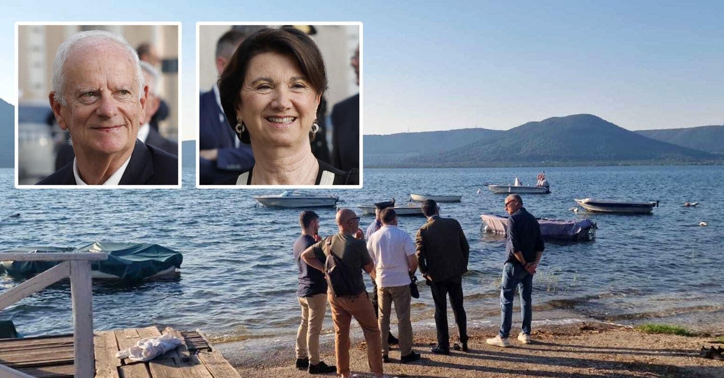 Marito della ministra Roccella disperso nel Lago di Vico: erano in barca insieme