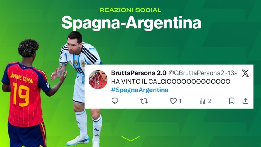 Spagna-Argentina, le reazioni social: “Lautaro fuori? Non lo meritava”
