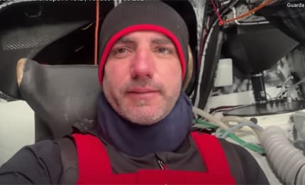 Vendée Globe: un brutto quarto d'ora per Damien Seguin