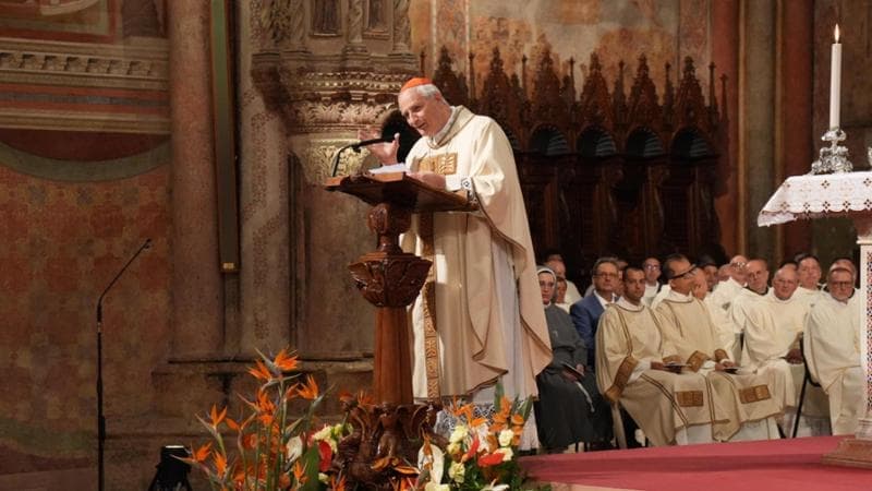 San Francesco, il Papa: “Ha riparato la Chiesa”. Zuppi ad Assisi: “La guerra non è un destino”