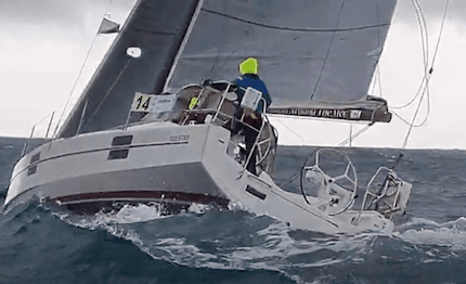 Garmin Roma per 2, partenza sotto la pioggia