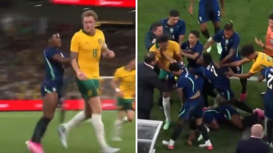 Endrick-Souttar: 26 cm di differenza, ma il brasiliano fa comunque partire la maxi rissa