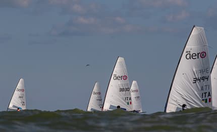Rimini: in acqua OpenSkiff e RS Aero