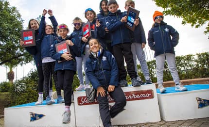 Optimist, Sanremo: il CN Bardolino trionfa nella Divisione A