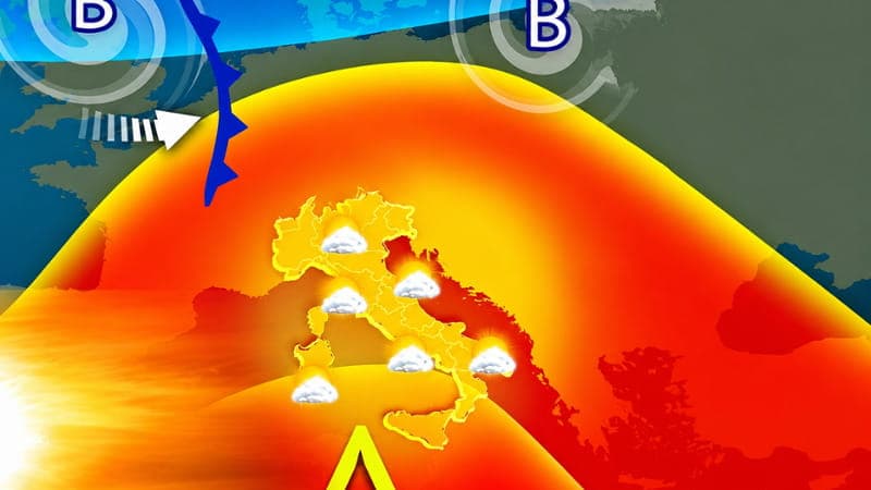 Previsioni meteo, anticiclone e instabilità passeggera: la tendenza per i prossimi giorni