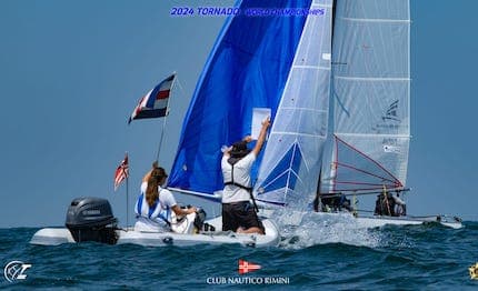 Rimini: Angelica Kohlendorfer e Klaus Calvin Campioni del mondo classe Tornado