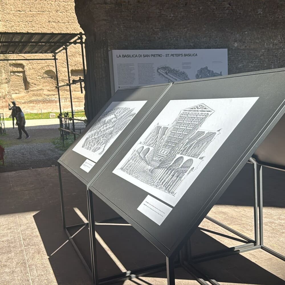 Corni a Caracalla fa rivivere i palazzi dell'Antica Roma