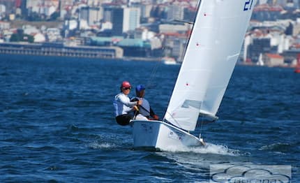 Vaurien: conclusi i Mondiali a Vigo, Marco Faccenda ancora Campione!